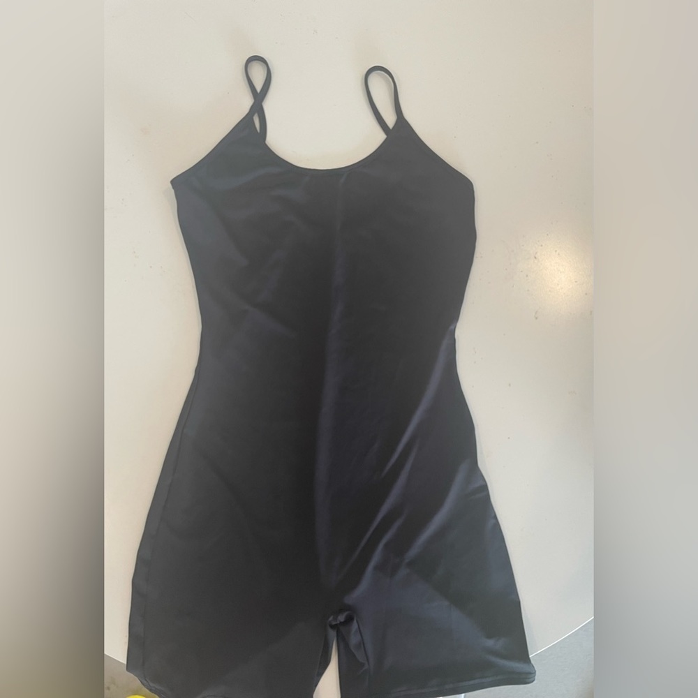 black short body suit from amazon